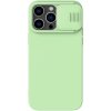 Pouzdro a kryt na mobilní telefon Apple Pouzdro Nillkin CamShield Silky Magnetic Apple iPhone 14 Pro Green