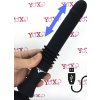 Vibrátor You2Toys Přenosný sexuální stroj s silikonovým vibrátorem a přísavkou 28,5 x 3,2 cm