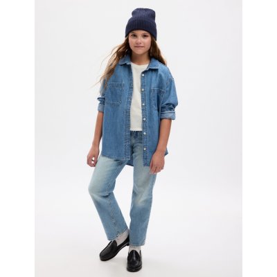 GAP Dětské džíny '90s loose indigo Modrá – Sleviste.cz