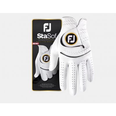 FootJoy StaSof Mens Golf Glove bílá Levá S – Zboží Dáma