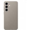 Pouzdro a kryt na mobilní telefon Samsung Leather Cover Samsung S24, taupe