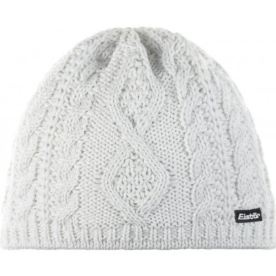 Eisbär Nelia MÜ pletená zimní čepice 30613 100 bílá – Zboží Mobilmania