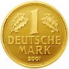 PAMP Zlatá mince 1 Deutsche Mark Goldmark 2001 12 g