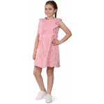 Nax Dirvo dětské šaty růžová – Zboží Dáma