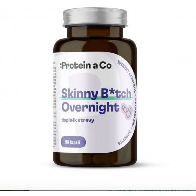 Protein&Co. Skinny b*tch overnight 90 kapslí – Hledejceny.cz