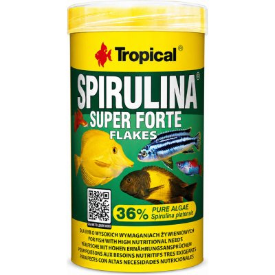 Tropical Spirulina Super Forte Flakes 1000 ml, 200 g – Sleviste.cz