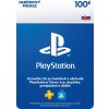 Herní kupon PlayStation Store dárková karta 100 €