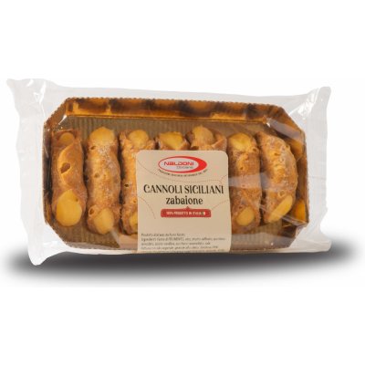 Naldoni Dolciaria Cannoli Siciliani s krémem zabaione 200 g – Hledejceny.cz