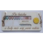 Dřevěné přání pro bráchu – Zboží Dáma