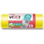 viGO! barevné pytle 60 l 10ks 30 µm žluté – Zboží Dáma
