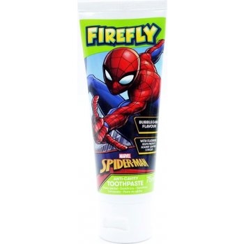 Firefly Spiderman s fluoridem pro děti 75 ml