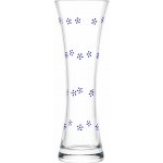 CRYSTALEX Váza 19,5 cm, modré tečky – Hledejceny.cz
