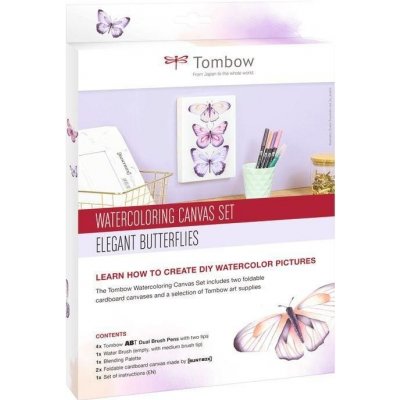 Paper Design Sada plátna TOMBOW CANVAS-SET1 motýli – Hledejceny.cz