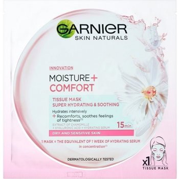 Garnier Moisture Comfort superhydratační zklidňující textilní maska 32 g