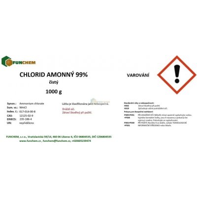 Chlorid amonný pro čištění pájky 65 x 45 x 20 mm 90 g – Zboží Dáma