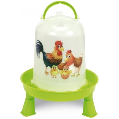 GAUN Napáječka s nožičkami šťastné slepice 3 l – Zbozi.Blesk.cz