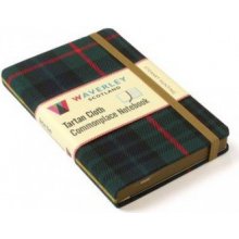 Stewart Hunting: Waverley Genuine Tartan Cloth Commonplace Notebook - 9cm x 14cm