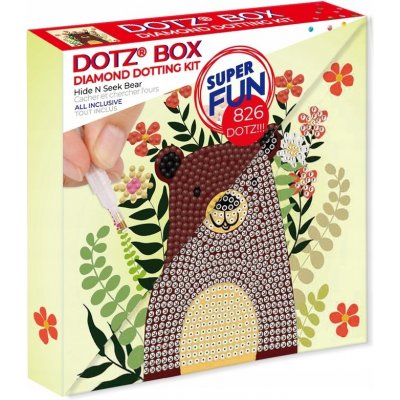 DOTZIES Diamantové malování medvídek DBX053 – Sleviste.cz