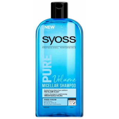 Syoss Pure Volume micelární šampon 440 ml – Zbozi.Blesk.cz
