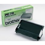 BROTHER originální fólie do faxu PC70, 140s, BROTHER Fax T-74, T-76, T-78, T-84, T-86, T-9 (PC70YJ1) – Zboží Mobilmania