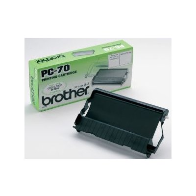 BROTHER originální fólie do faxu PC70, 140s, BROTHER Fax T-74, T-76, T-78, T-84, T-86, T-9 (PC70YJ1)