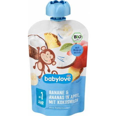 babylove BIO jablko banán & kokos 100 g