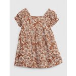 GAP Baby květované šaty Hnědá – Sleviste.cz