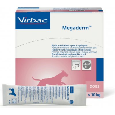 Virbac Megaderm pro psy a kočky 28 x 8 ml – Hledejceny.cz