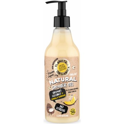 Planeta Organica sprchový gel Kokos vanilka a banán 500 ml – Zboží Mobilmania
