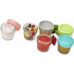 Melii Skleněné dózičky na potraviny 6 ks 118 ml – Hledejceny.cz