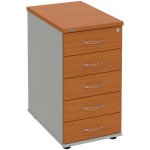 Hobis K 35 C N 5 zásuvek léta napříč 60 cm třešeň šedá – Hledejceny.cz