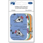 Nažehlovací záplaty s potiskem malé 10 ks - pejsci modří + mix – Hledejceny.cz