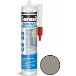 Ceresit CS 25 sanitární silikon 280 g cement grey – Zboží Mobilmania