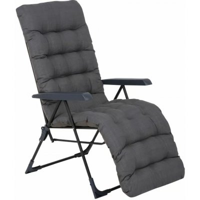 PATIO Polohovací zahradní křeslo s podnožkou Setenil Plus Black Edition H024-07PB 463060 – Hledejceny.cz