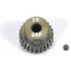 Modelářské nářadí Serpent Motor-pinion alu hard 64P / 26T