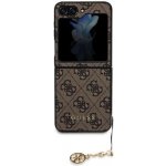 Pouzdro Guess 4G Charms Samsung Galaxy Z Flip 5 Brown – Zboží Živě