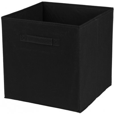 Dochtmann úložný box 31 x 31 x 31 cm černá – Zboží Dáma