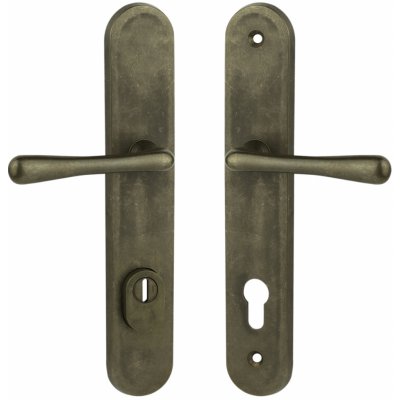 COBRA ELEGANT PZ 90 mm klika pravá/klika staromosaz – Zboží Mobilmania