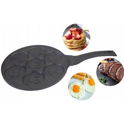 Elitehoff Pánev na vejce a placky Pancake granitová 26 cm