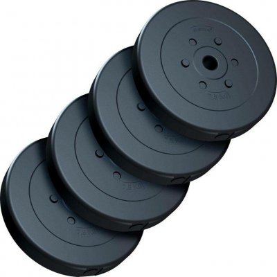 SCSports sada závaží na činky plast cement 30 kg 30/31 mm – Hledejceny.cz