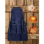 Forbyt kuchyňská zástěra JEANS BBQ šedomodrá 70x90cm – Hledejceny.cz