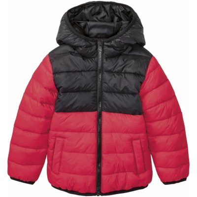 Lupilu chlapecká prošívaná bunda černá/červená – Zboží Mobilmania