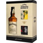 Jack Daniel's Tennessee Honey 35% 0,7 l (dárkové balení ponožky) – Zboží Dáma