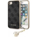 Pouzdro Guess Charms Hard Case 4G iPhone 7/8/SE2020/SE2022 šedé – Zboží Mobilmania