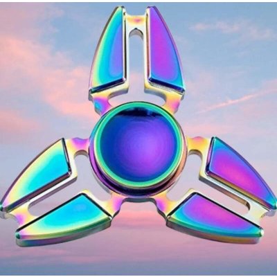 Kovový spinner duhový Crab – Zboží Dáma