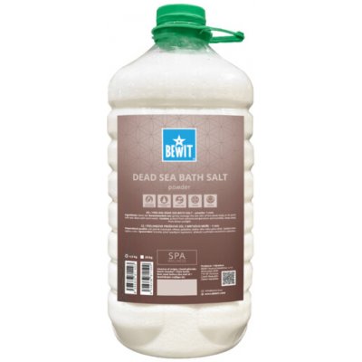 Bewit Sůl z mrtvého moře prášková 4,5 kg – Zboží Mobilmania