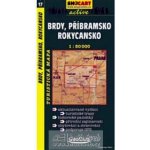 Brdy Příbramsko Rokycansko 1:50 000 turist .mapa – Hledejceny.cz