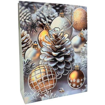 Vánoční dárková taška 30×40 cm 11383.04 – Zboží Dáma