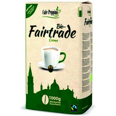 Cafe Peppino Fairtrade Bio zrnková 1 kg – Hledejceny.cz