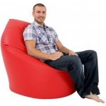 Sedací vak Hruška červená EMI – Zboží Dáma